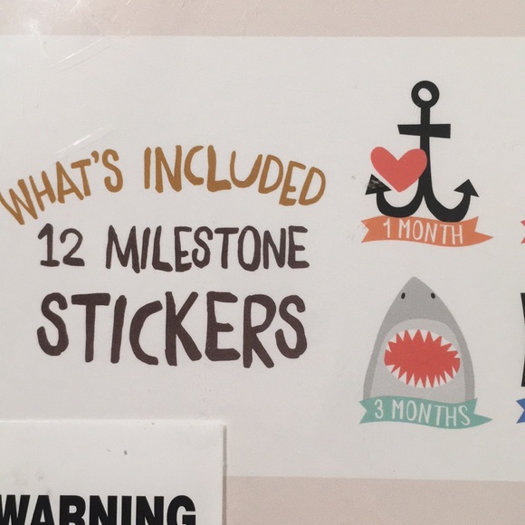 LUCY DARLING Milestone Stickers 1-12 months - Picture 4 of 4